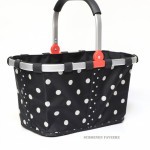 Boodschappentas Zwart carrybag mixed dots BK7051 Reisenthel